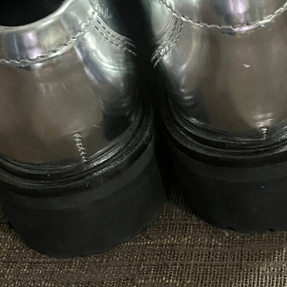 Reformation Silver Loafers - Picture 10 of 11